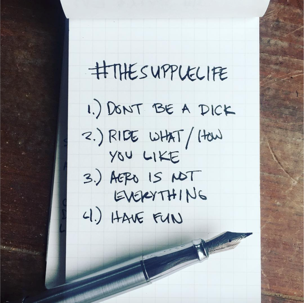 the path less pedaled