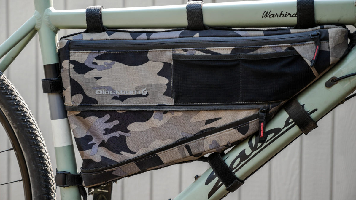 frame butter Recognition Review: Blackburn Outpost Frame Bag – The Path Less Pedaled