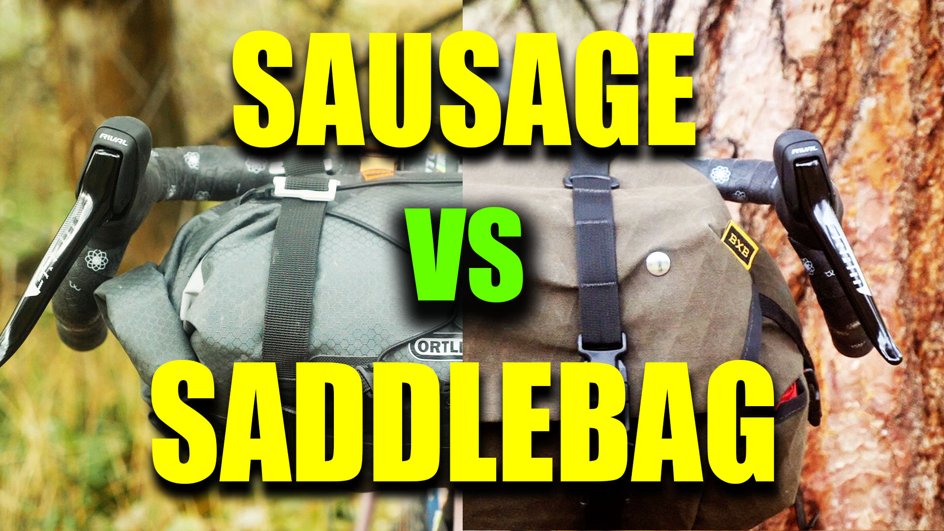 Sausage vs. Saddlebag The Path Less Pedaled